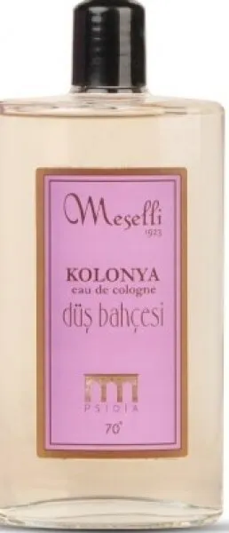 Meselli Düş Bahçesi Kolonyası Cam Şişe Sprey 200 ml Kolonya