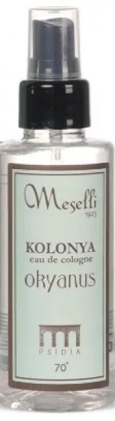 Meselli Okyanus Kolonyası Cam Şişe Sprey 140 ml Kolonya