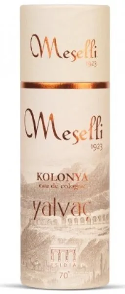 Meselli Yalvaç Kolonyası Cam Şişe 240 ml Kolonya