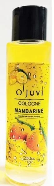 O'juvi Mandalina Kolonyası Cam Şişe 250 ml Kolonya