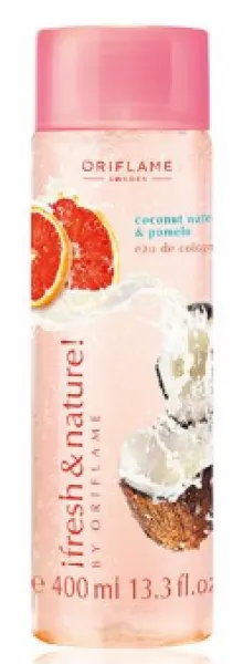 Oriflame Fresh & Nature Hindistan Cevizi Pomelo Kolonyası Pet Şişe 400 ml Kolonya