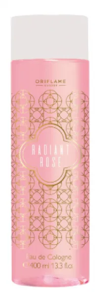 Oriflame Radiant Rose Kolonyası Pet Şişe 400 ml Kolonya