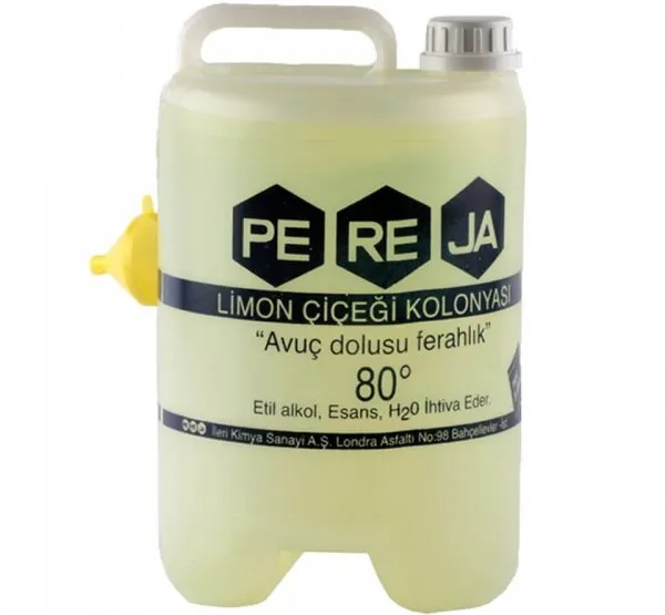 Pereja Limon Çiçeği Kolonyası Bidon 5 lt Kolonya