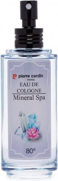 Pierre Cardin Eau De Mineral Spa Kolonyası Cam Şişe Sprey 100 ml Kolonya