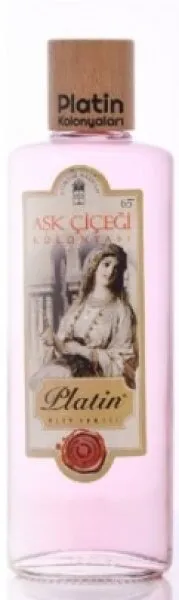 Platin Elit Serisi Aşk Çiçeği Cam Şişe 250 ml Kolonya