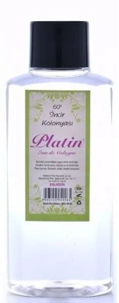 Platin İncir Kolonyası Pet Şişe 400 ml Kolonya