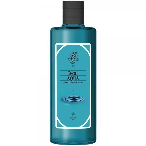 Rebul Aqua Kolonyası Cam Şişe 270 ml Kolonya