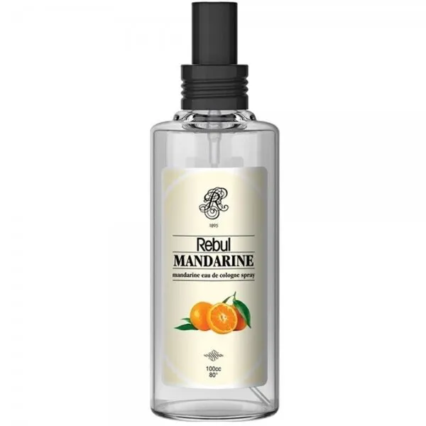 Rebul Mandarine Mandalina Kolonyası Cam Şişe Sprey 100 ml Kolonya