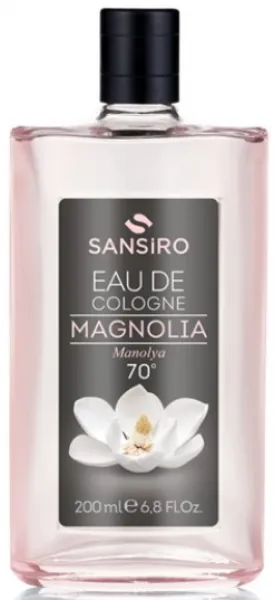Sansiro Magnolia Kolonyası Cam Şişe 200 ml Kolonya