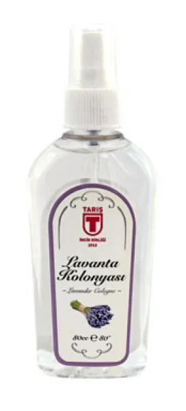 Tariş Lavanta Kolonyası Pet Şişe Sprey 80 ml Kolonya