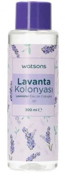 Watsons Lavanta Kokulu Kolonya Pet Şişe 300 ml Kolonya