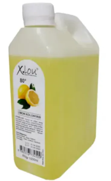 X lou limon Kolonyası Bidon 1 Lt Kolonya