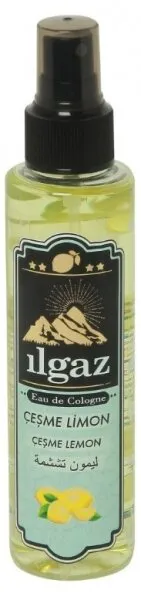 Yeşil Ilgaz Çeşme Limon Kolonyası Pet Şişe Sprey 150 ml Kolonya