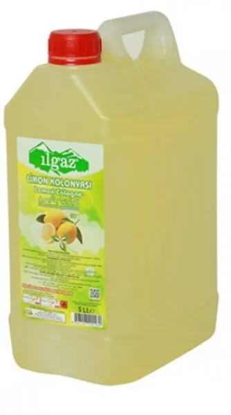 Yeşil Ilgaz Limon Kolonyası Bidon 5 Lt Kolonya