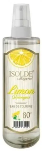 Zigavus Isolde Limon Kolonyası Pet Şişe Sprey 250 ml Kolonya