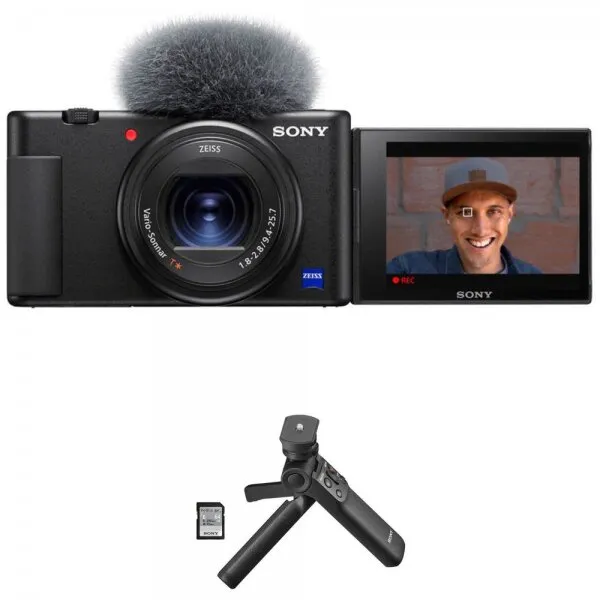 Sony ZV-1 Vlogger Kit Kompakt Fotoğraf Makinesi