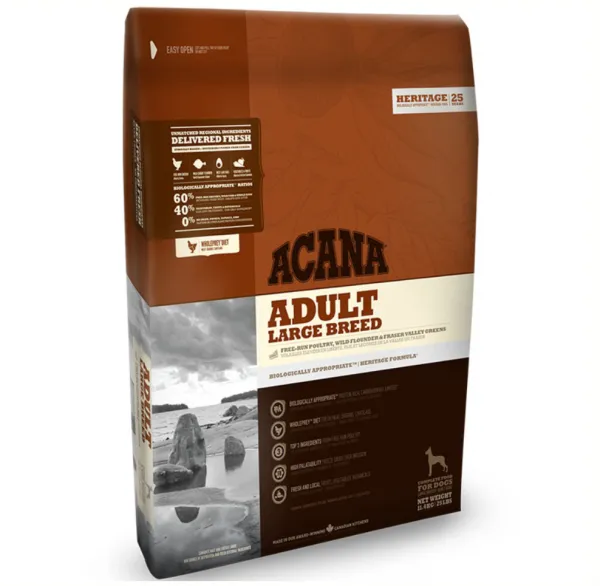 Acana Heritage Adult Large 11.4 kg Köpek Maması