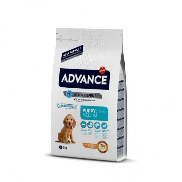 Advance Tavuklu Orta Irk Yavru 3 kg Köpek Maması