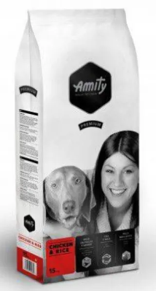 Amity Premium Tavuklu & Pirinçli Kuru 15 kg Köpek Maması