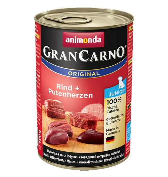 Animonda Gran Carno Puppy Sığır ve Hindi Etli 400 gr Köpek Maması