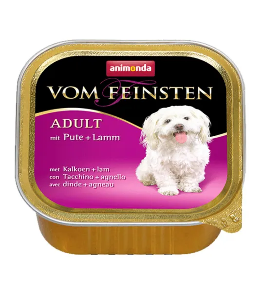 Animonda Vom Feinsten Hindi Yüreği Kuzu Etli 150 gr Köpek Maması