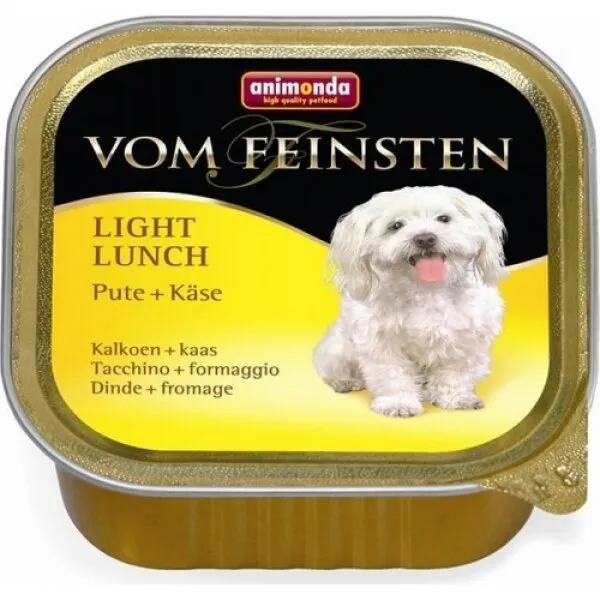 Animonda Vom Feinsten Light Hindi ve Peynirli 150 gr Köpek Maması