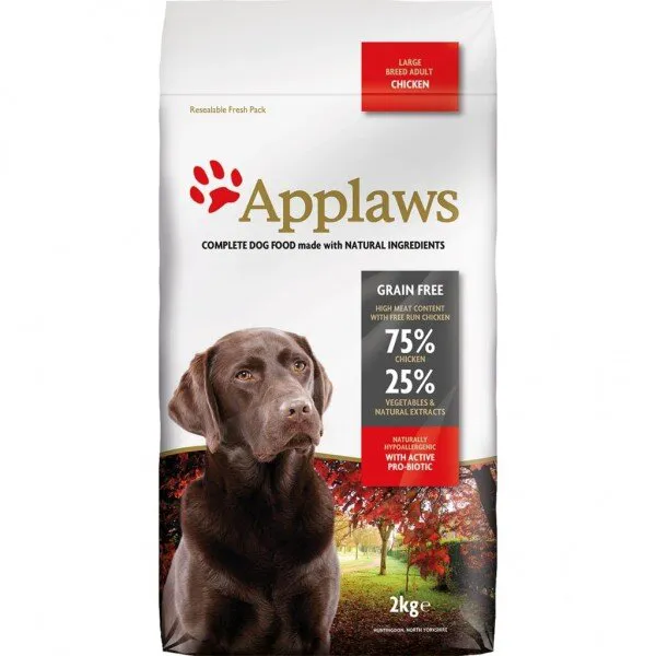 Applaws Adult Large Tavuklu Tahılsız 2 kg Köpek Maması