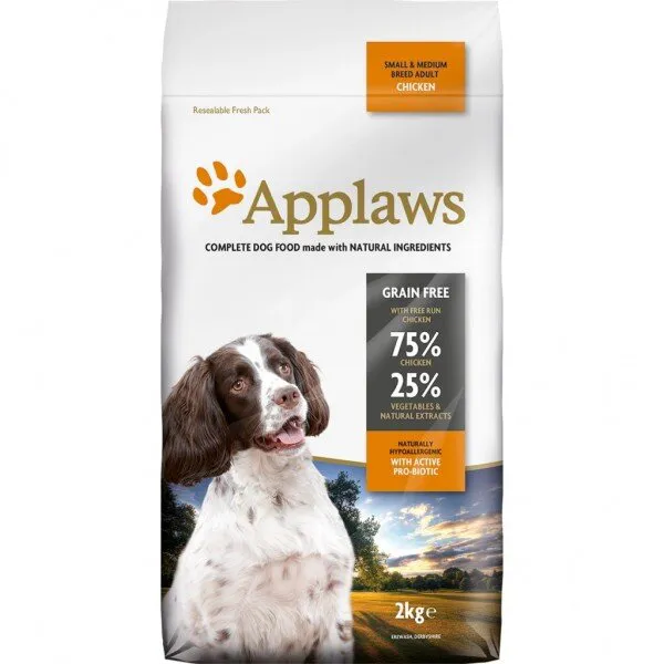 Applaws Adult Small & Medium Tavuklu Tahılsız 15 kg Köpek Maması