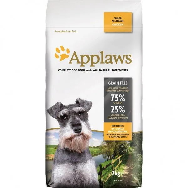 Applaws Senior Tavuklu Tahılsız 2 kg Köpek Maması
