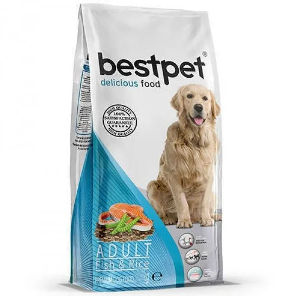 Bestpet Adult Balık ve Pirinçli 15 kg Köpek Maması