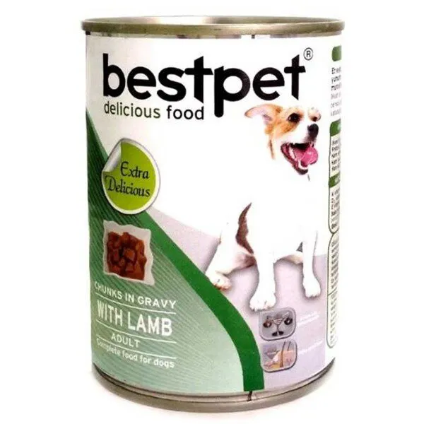 BestPet Kuzulu 415 gr Köpek Maması