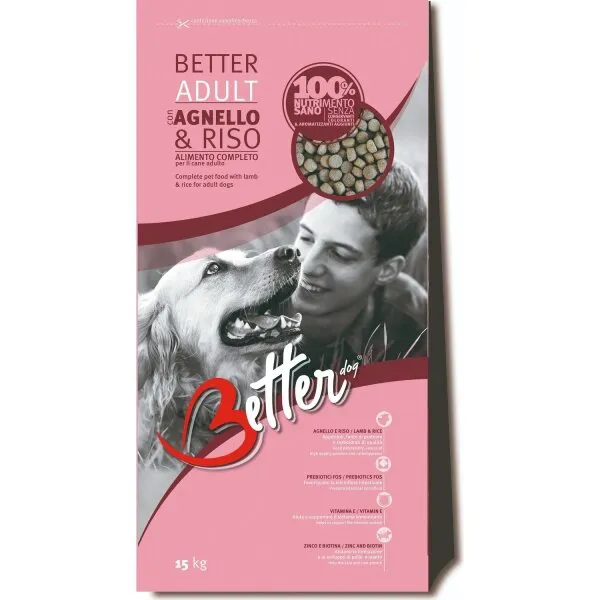 Better Kuzu Etli Ve Pirinçli Adult 15 kg Köpek Maması