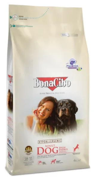 Bonacibo Adult Dog Yüksek Enerjili Yetişkin 4 kg Köpek Maması