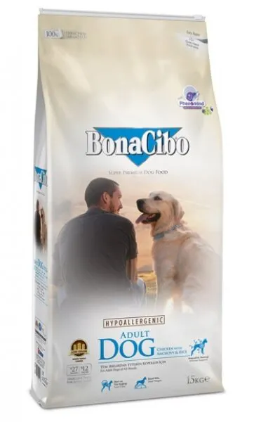 Bonacibo Adult Tavuklu ve Balıklı Yetişkin 8 kg Köpek Maması