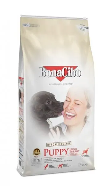 Bonacibo Puppy HE Yüksek Enerjili Yavru 3 kg Köpek Maması