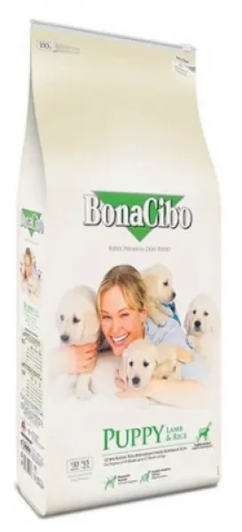 Bonacibo Puppy Kuzu Etli ve Pirinçli Yavru 3 kg Köpek Maması