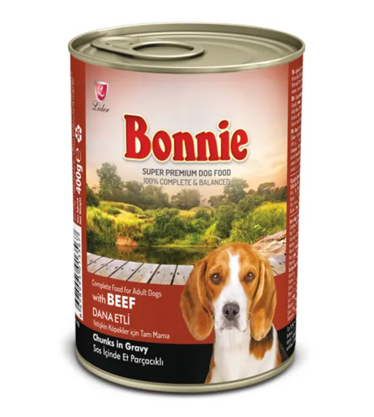 Bonnie Adult Biftekli 400 gr Köpek Maması