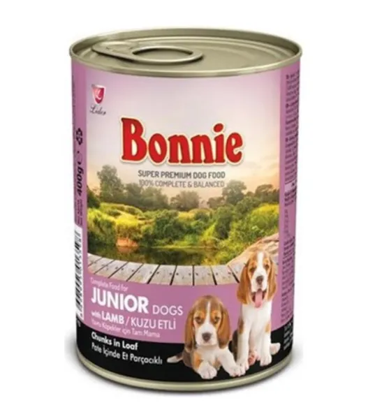 Bonnie Puppy Kuzu Etli 400 gr Köpek Maması