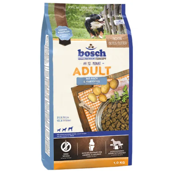 Bosch Adult Balık ve Patatesli 1 kg Köpek Maması