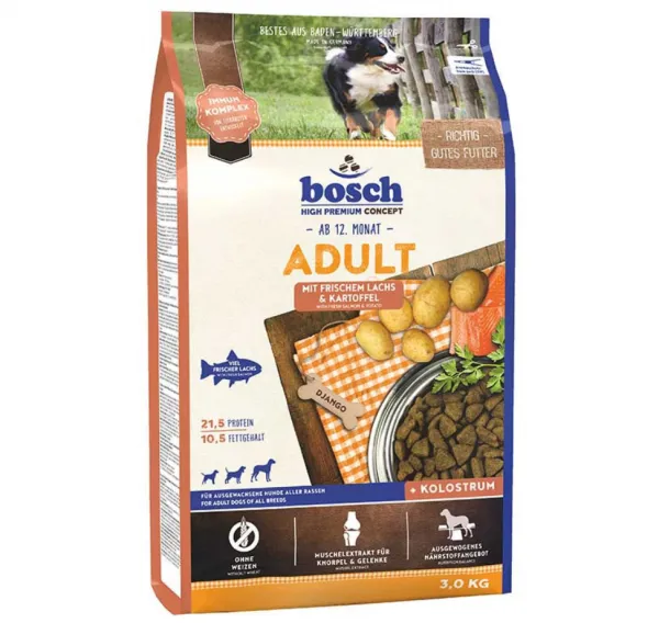 Bosch Adult Somonlu ve Patatesli 3 kg 3000 gr Köpek Maması