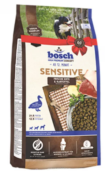 Bosch Ördek Ve Patatesli Hassas Yetiskin 15 kg Köpek Maması