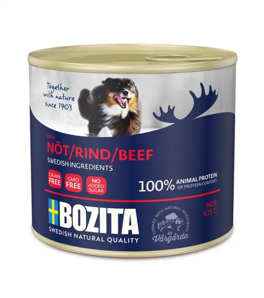 Bozita Adult Sığır Etli 625 gr Köpek Maması