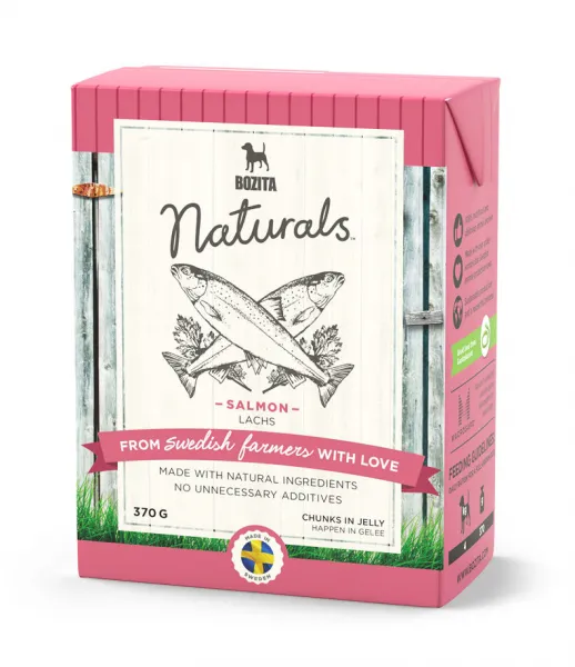 Bozita Naturals Tetra Somonlu 370 gr Köpek Maması