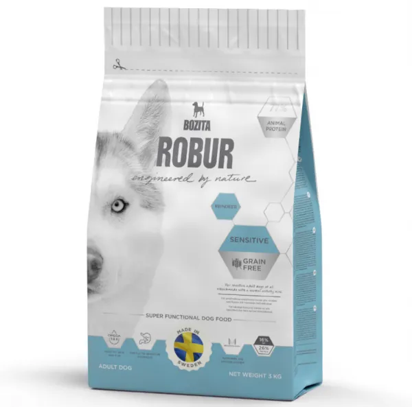 Bozita Robur Sensitive Grain-Free 3 kg Köpek Maması