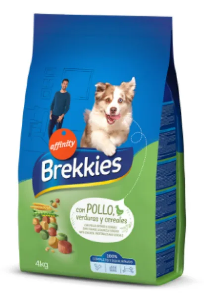 Brekkies Tavuk Etli ve Pirinçli 4 kg Köpek Maması