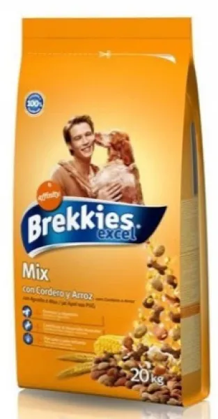 Brekkies Yetişkin Kuzulu ve Pirinçli Kuru 20 kg Köpek Maması