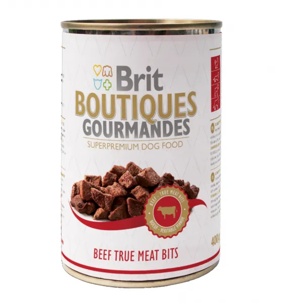 Brit Boutiques Gourmandes Biftekli 400 gr Köpek Maması