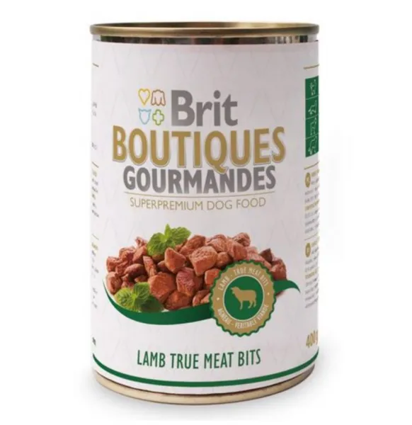 Brit Boutiques Gourmandes Kuzu Etli 400 gr Köpek Maması