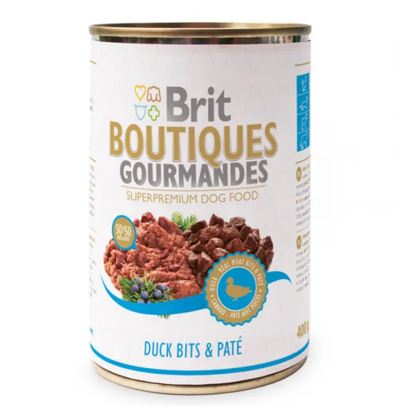 Brit Boutiques Gourmandes Ördekli 400 gr Köpek Maması