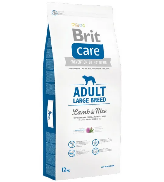 Brit Care Adult Large Breed Lamb & Rice 12 kg Köpek Maması